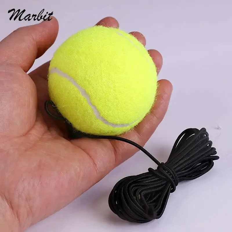 Tennisbollar 125st Tennis Practice Ball Training Base With Rope Tennis Training Equipment Självlärad rebounder Tennis Sparring Equipment 231122