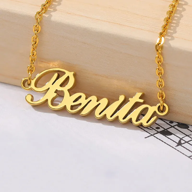 Custom female necklace deals