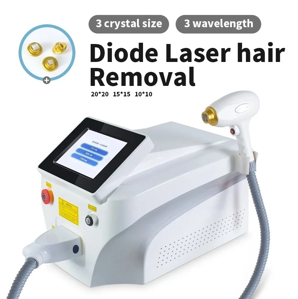 Professional 755nm 808nm 1064nm Diode Laser Hair Removal Machine ...