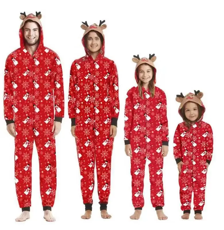 Familie Matching Outfits Pyjamas Set Papa Mama En Ik Romper Kerstfeest Vader Moeder Moeder Dochter Zoon Kind Jumpsuitkleding Van 8 07 DHgate