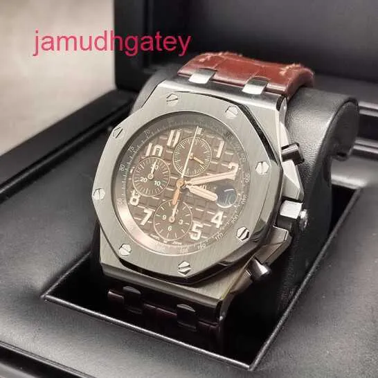 Ap Swiss Luxusuhr Epic Royal Oak Offshore-Serie Herrenuhr 42 mm Durchmesser Präzisionsstahl 18 Karat Roségold Herren-Freizeituhr Uhr 26470st Oo A820cr01 Precision St