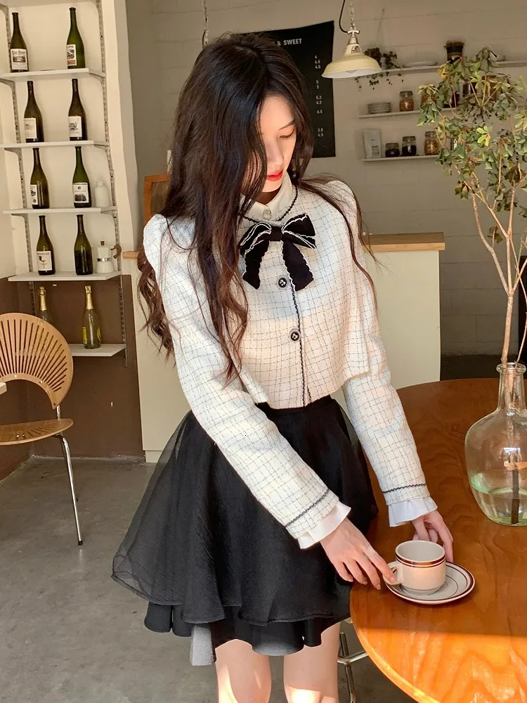 Two Piece Dress Spring Elegant Vintage Dress... From Kong003, $68.35 |  DHgate.Com