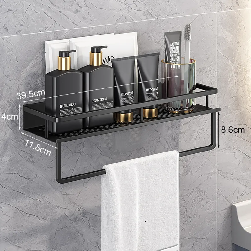 Estantes de ducha de esquina sin taladro para baño, almacenamiento de  champú, estante de ducha montado en la pared, accesorios de baño,  organizador de bañera - AliExpress