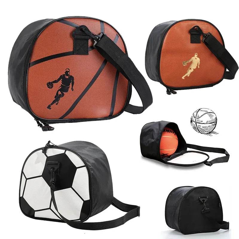 Balls Sports Ball Bag Basketball Backpack Shoulder Soccer Bags Training Equipment Volleyball Exercise Fitness 231122