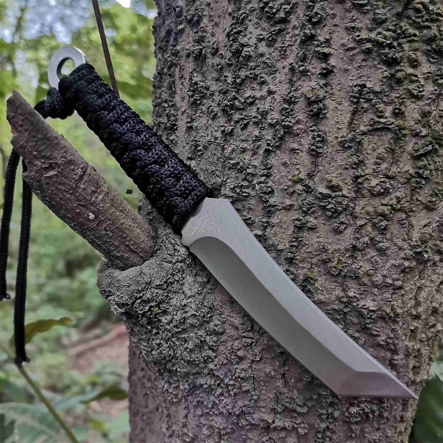 Camping Hunting Knives High carbon S. s. Fixed blade knife with sheath and handle knife for hunting camping and field survival outdoor tactical combat