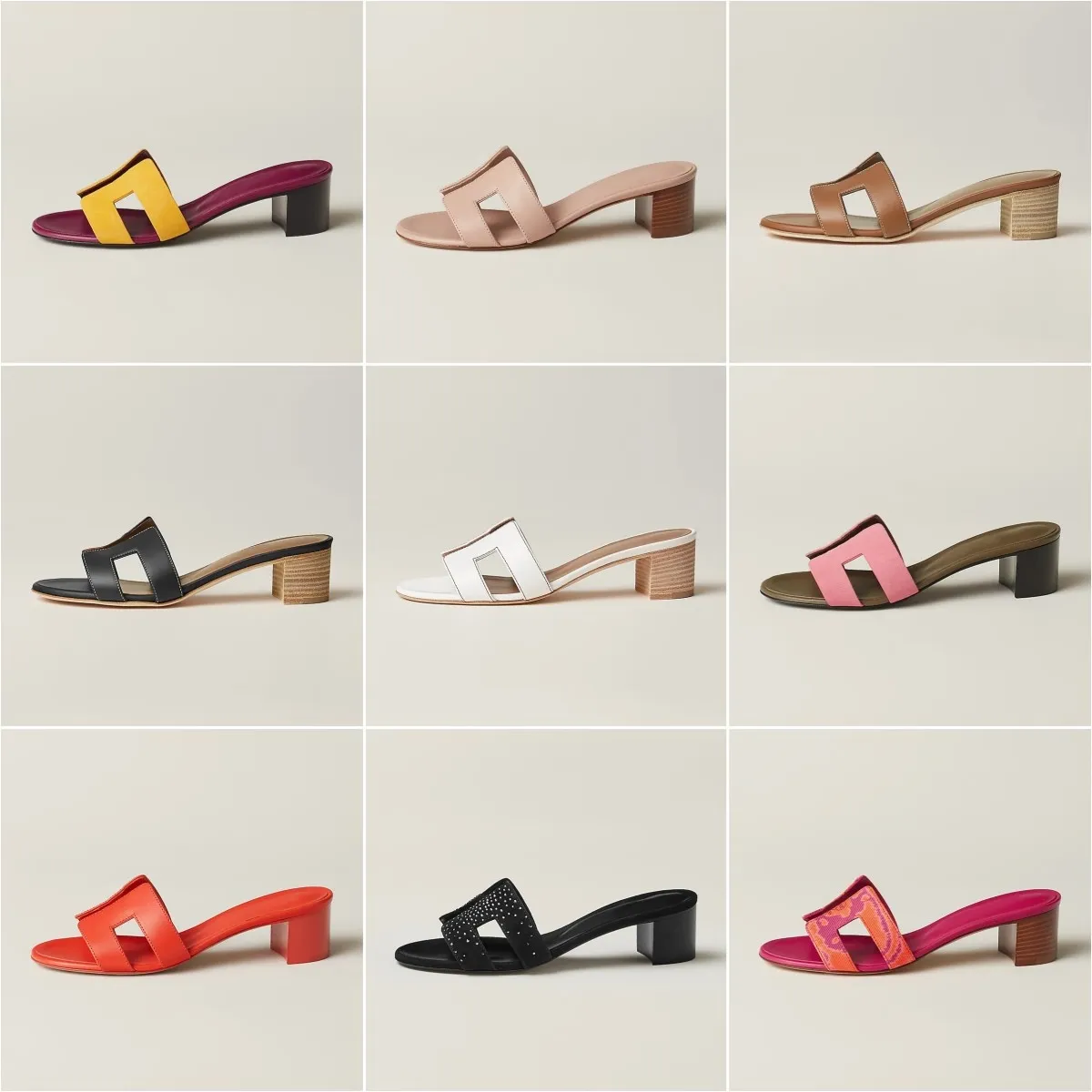 Women s Leather Designer Sandals High Quality Summer Slides Slippers for Beach and Casual Wear