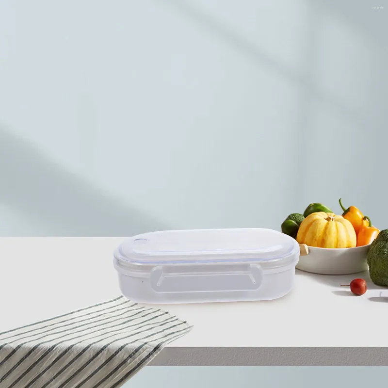 Servis bärbar avdelare Bento Lunch Box Småbarn Plastbehållare PP Måltidsförberedare