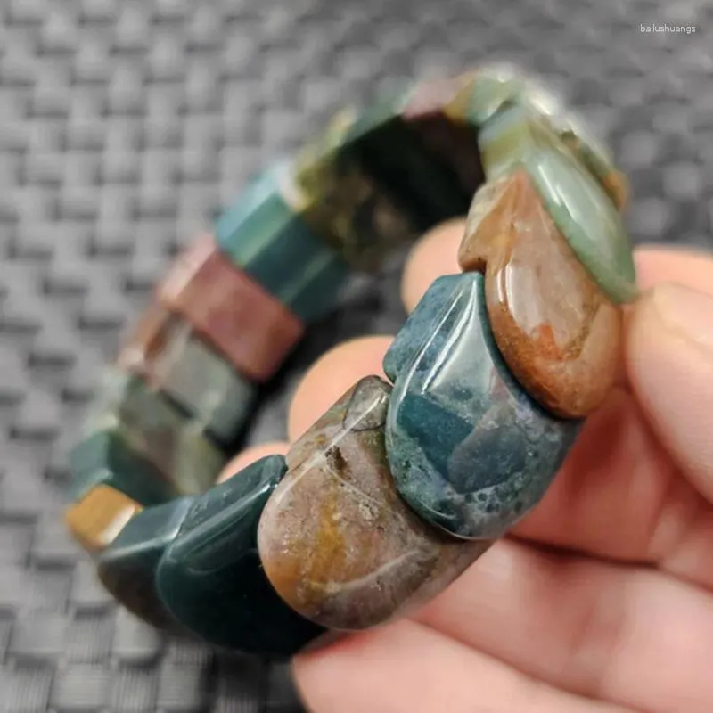 Bangle Water Plants Agate Lucky Pendant Armband Jade