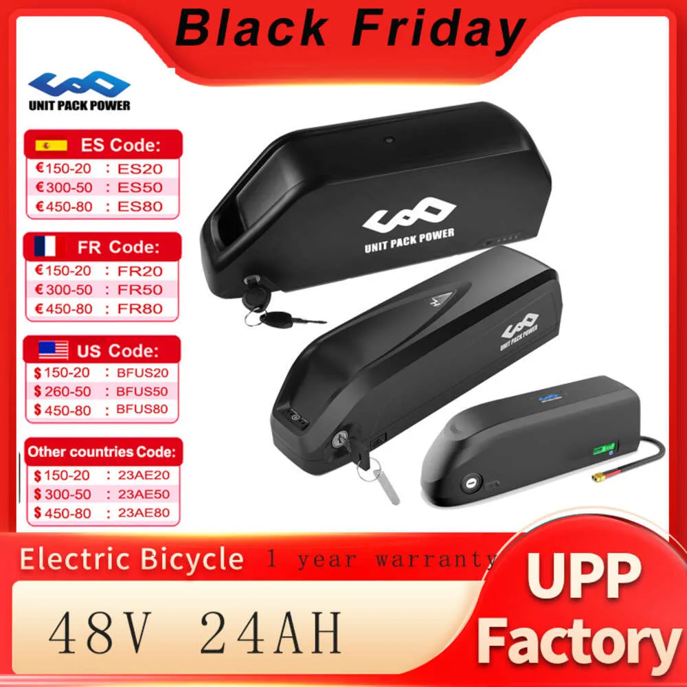 52V 25AH EBike Batterij Hailong 21700 50E 48V 20Ah Batterij voor Bafang Lithium 1500W 1000W 750W Elektrische Mountainbike