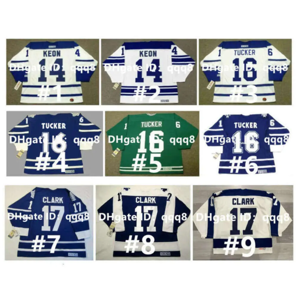 CCM 빈티지 GH 하키 유니폼 DARRYL SITTLER TERRY ED BELFOUR MATS DOUG GILMOUR TIE DOMI CURTIS JOSEPH MCDONALD 희귀