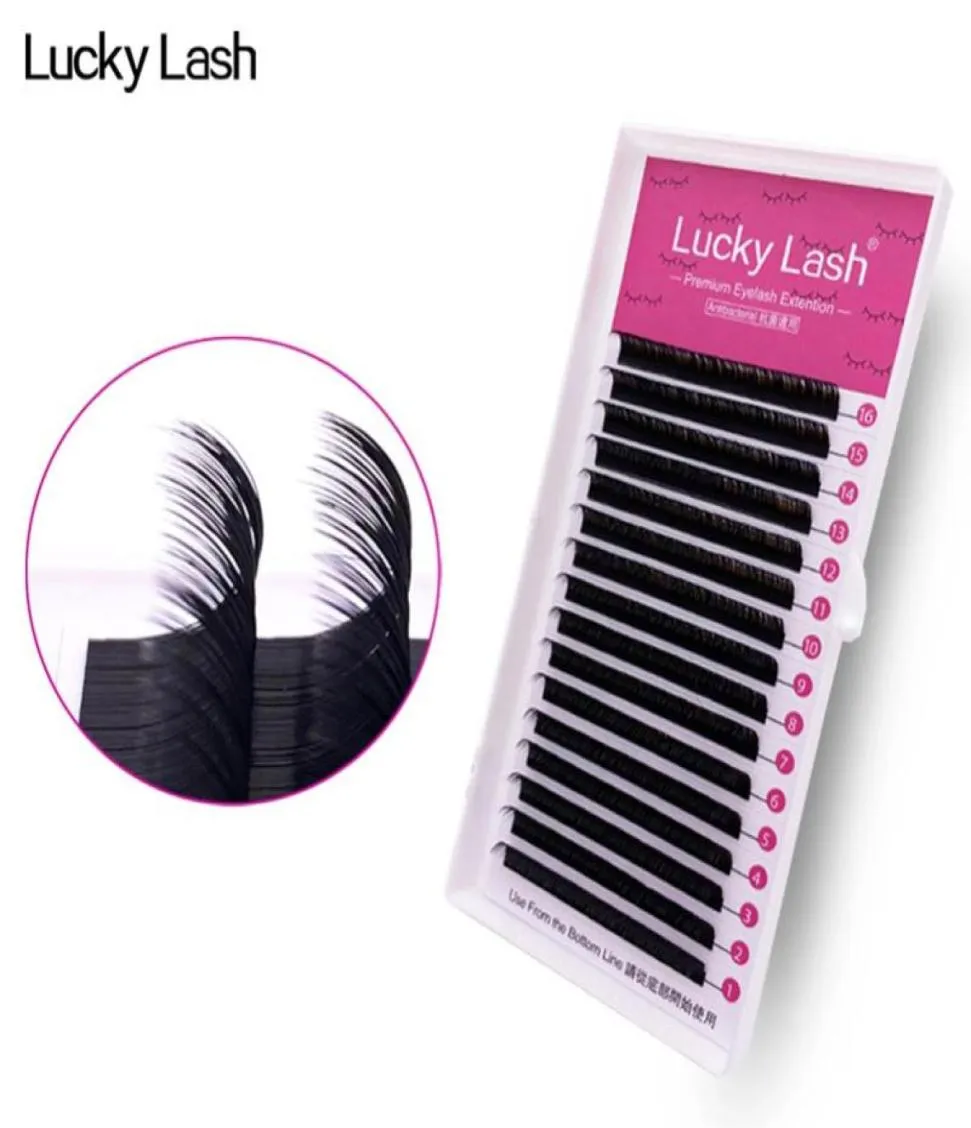 Lucky Lash Eyelashes Maquiagem Lashes Individual Eyelash 1CasesLot Natural Cilios High Quality Make Synthetic Mink Eyelashe FA1182102