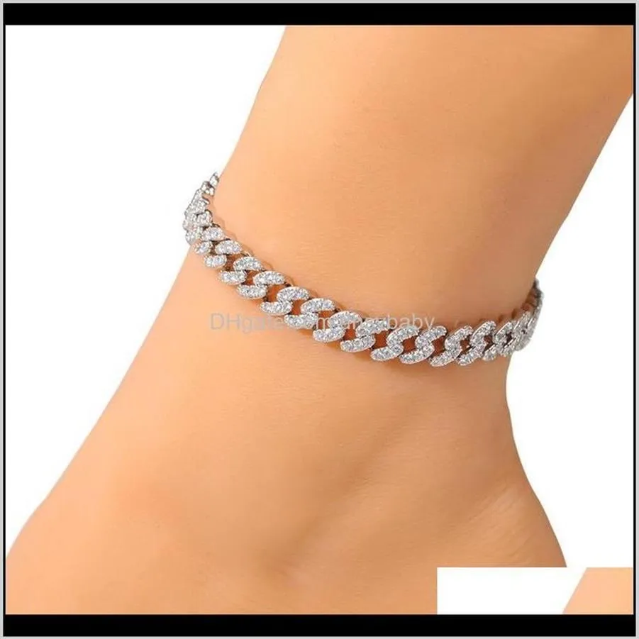 Diamond chain best sale anklet