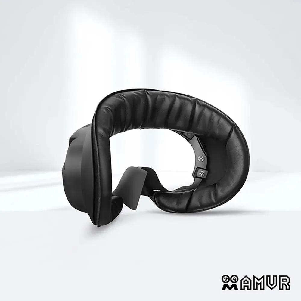 VRAR Devices AMVR PU Leather Face Eye Mask Cover for PICO 4 VR Glasses Protective Accessories 231123