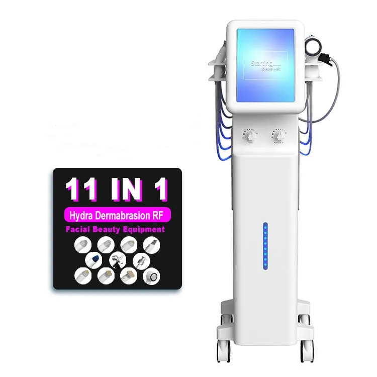 Spa Gebruik fractionele RF Skin Care Oxygen Jet Peel Machine Hydra Dermabrasion Infusie Device Aqua Peel Microdermabrasion Skin Herjuvenation Beauty Machine