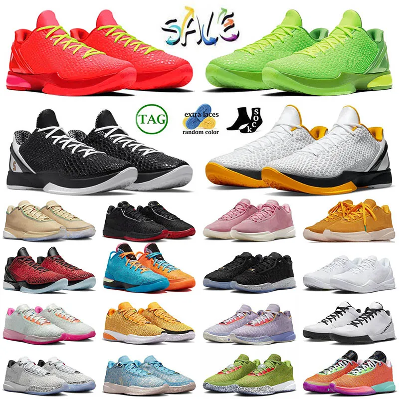 nike kobe 6 lebron 20 kobes shoes lerbons shoe Top Quality Basketball Shoes Reverse Grinch Mambacita 【code ：L】 Think Pink Beast Mens Women Trainers Runners