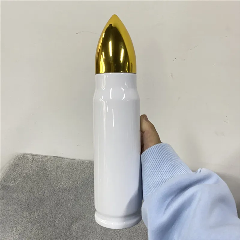 304 Stainless Steel 17oz 500ml Bullet Tumbler Water Bottle Vacuum