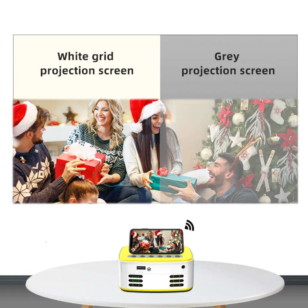  Projector Screen, White Projector Screen, 16:9 No Crease Home  Theater Foldable Projection Screen 60, 72, 84, 100, 120