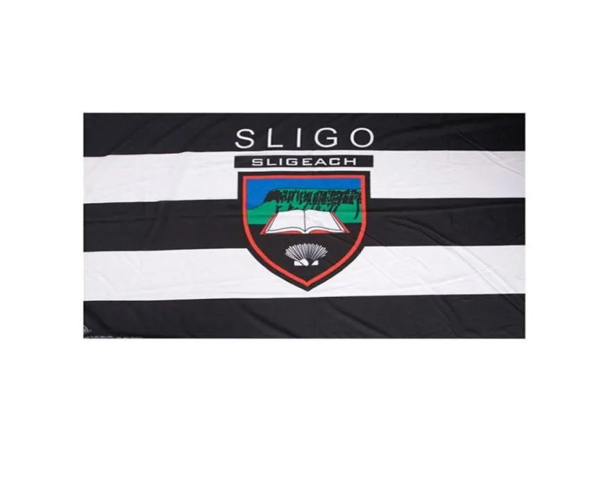 Sligo Ireland County Banner 3x5 ft 90x150cm Eyalet Bayrak Festivali Hediye 100D Polyester Kapalı Açık Baskılı Satış 8307453