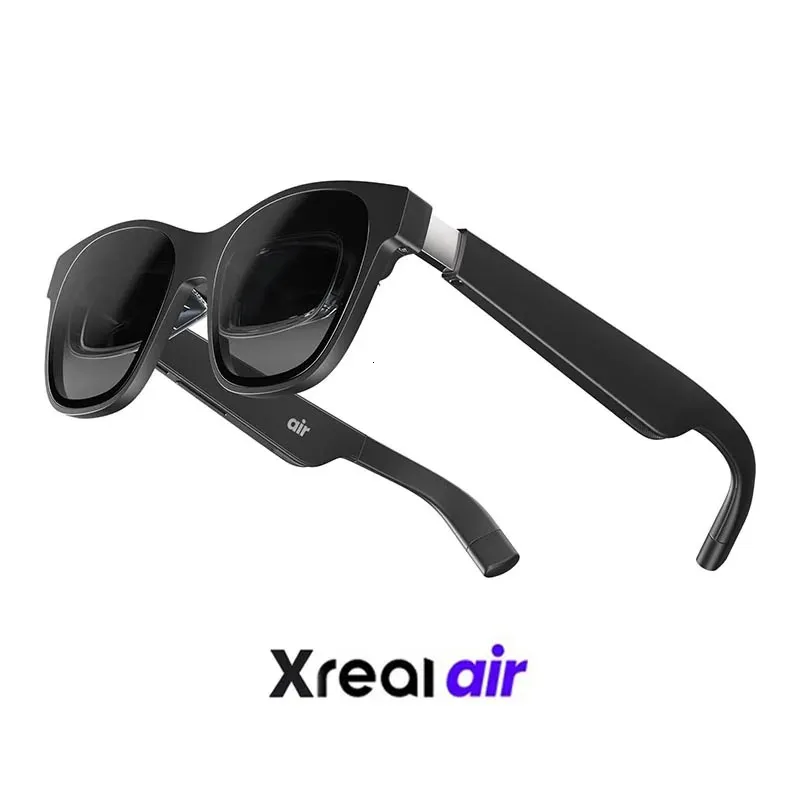 VR -glasögon Xreal Air Nreal Air Smart AR Glasögon Portable 130 tum Space Giant Screen 1080p Visa mobil dator 3D HD Privat Cinema 231123