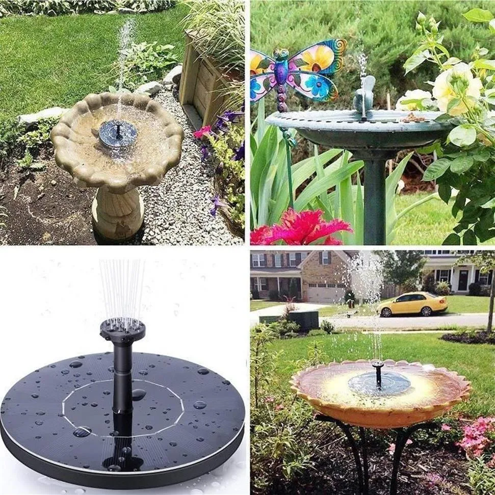 Solar Fountain Water Pump för Garden Pool Pond Watering Outdoor Panel Pumps Kit302B