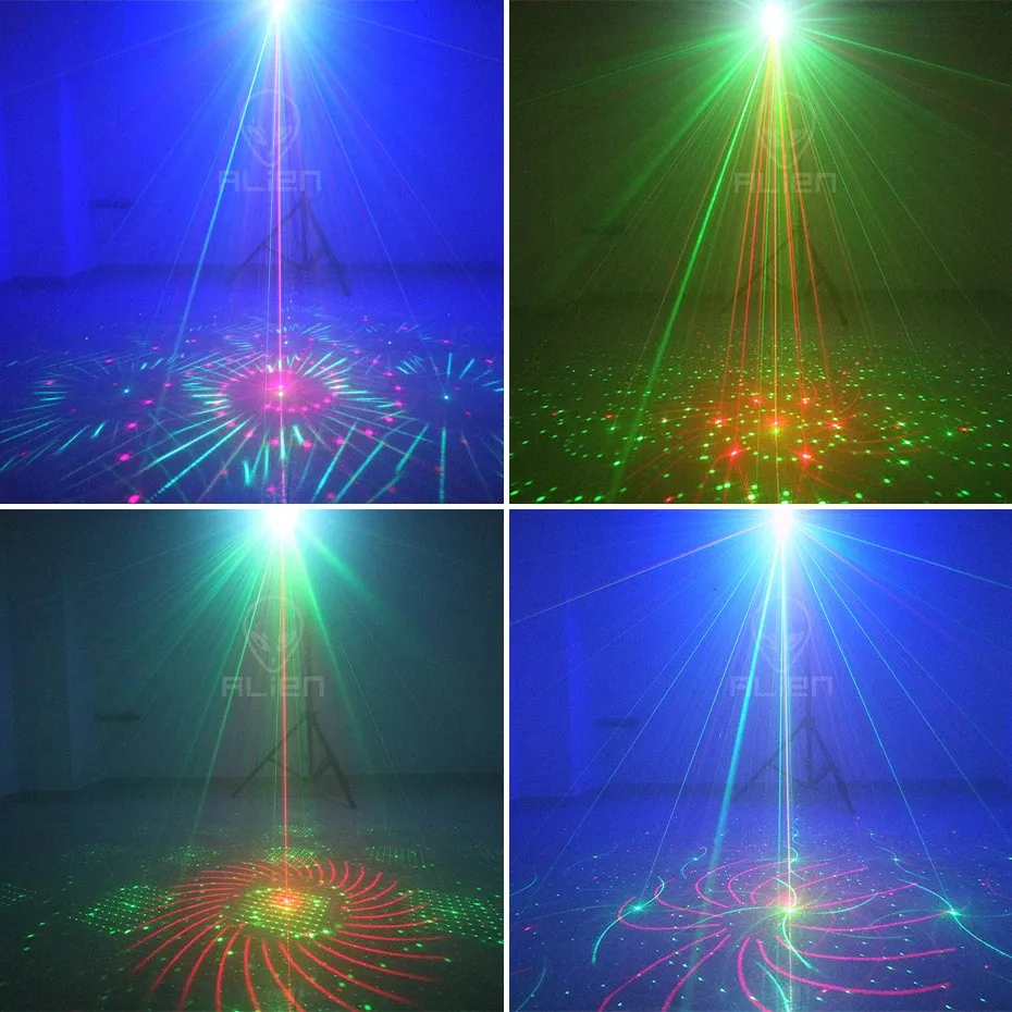 Laser Lumières De Noël Projecteurs De Vacances En Plein Air-Alien
