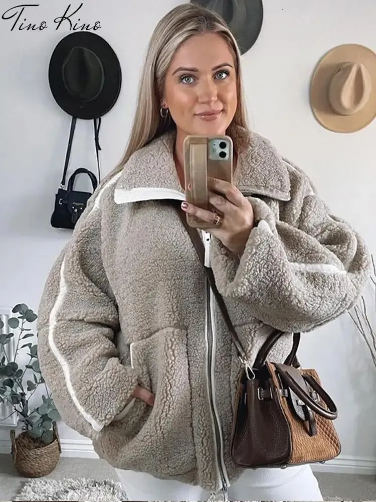 Economize muito em Longo Sobretudo De Lã Feminino Casaco De Inverno De  Mistura De Lã Feminina Jaqueta Grossa Quente Com Pescoço Alto, Mangas  Compridas