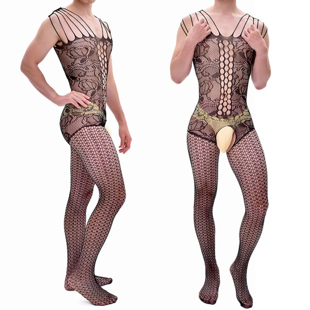 Mens Sexy Mesh Body Bodysuit Open Crotch Hot Men Women Porn Lingerie Ultra  Thin Transparent Erotic Adult Clothing Garter Suit From Streetwearstore,  $5.93 | DHgate.Com
