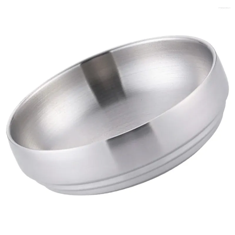 Bowls Korean Cold Noodle Bowl Multi-function Daily Use Stainless Steel Salad Mixing Serving