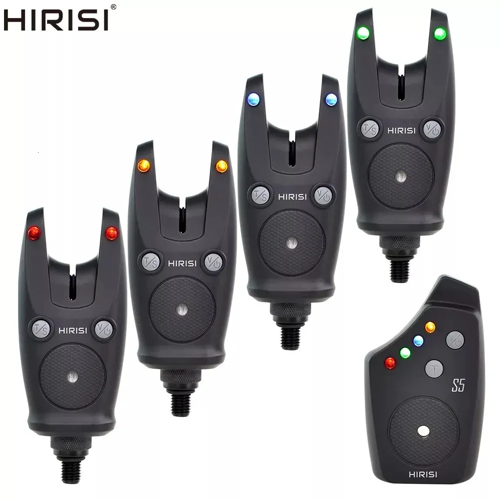 Bite Alarms For Fishing: Hirisi Wireless Carp Alarm Set Waterproof