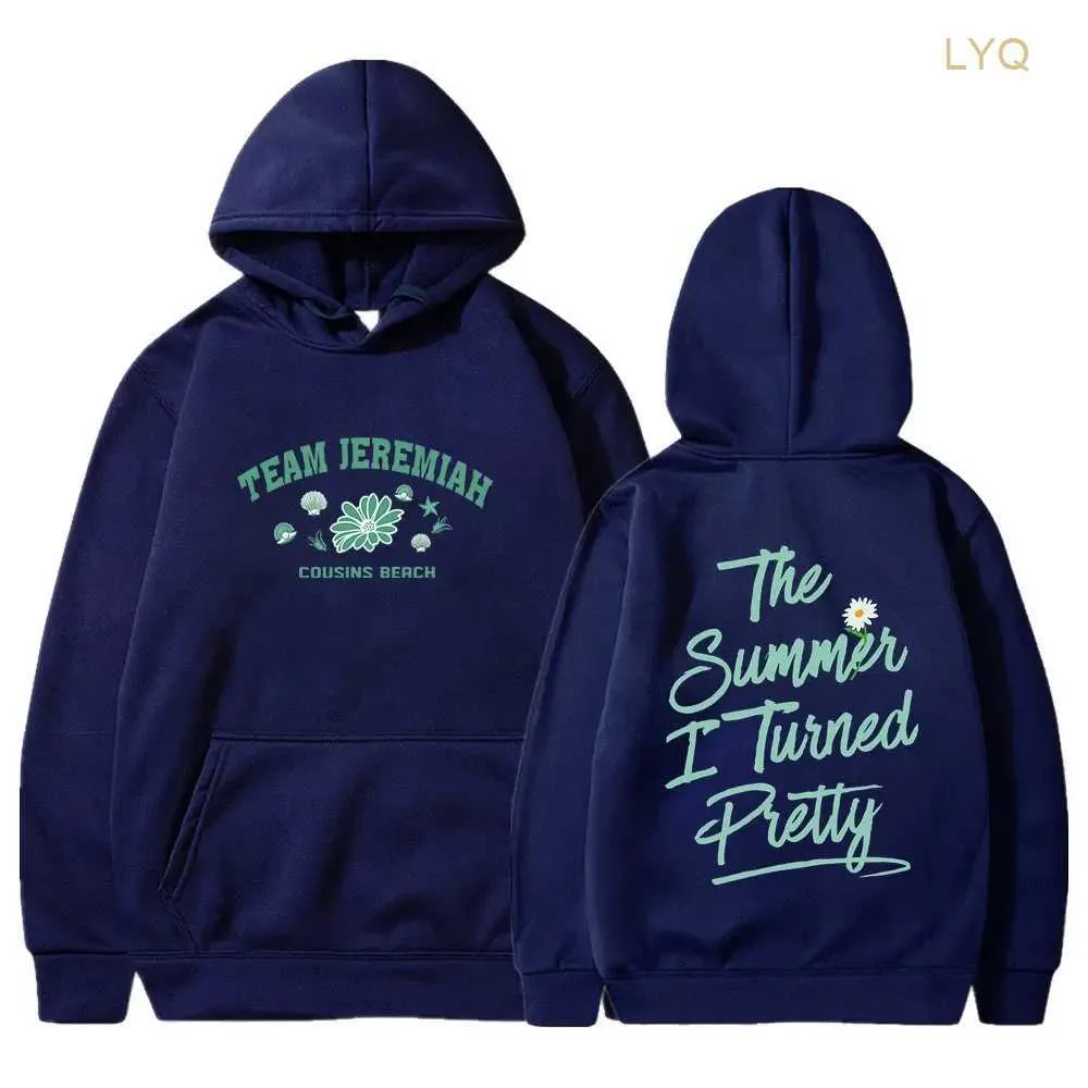 Мужские толстовки с капюшоном The Summer I Turned Pretty 2023 Cousins Beach Merch Team Jeremiah Conrad Толстовка с длинным рукавом Мужская женская одежда TI8I