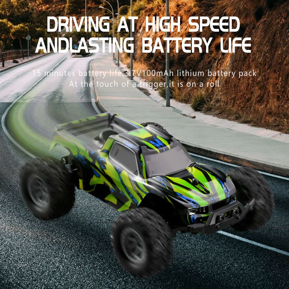 Neu Neueste 1/32 Mini RC Autos High Speed Drift 2,4G 4WD Off Road Monster Truck Modell Fernbedienung auto Spielzeug Geschenk Für Kinder Jungen