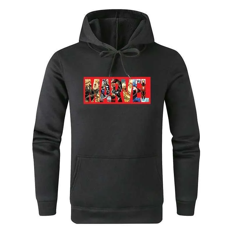 Heren Hoodies Sweatshirts 2023 Herfst/Winter Merk Trui Losse Ontspannen Comfortabele Hoodie Gepersonaliseerde Anime Print Fleece Jas FHX4