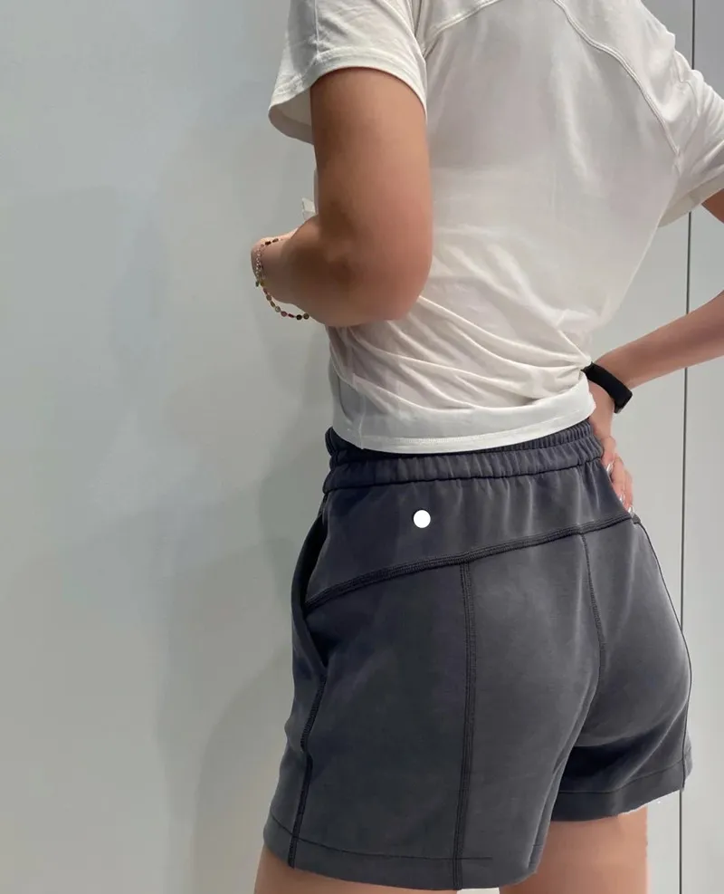 Pantaloncini Sportivi Donna 3,5 Pollici – Vita Alta, Con Effetto Push Up, Per Palestra, Yoga E Corsa