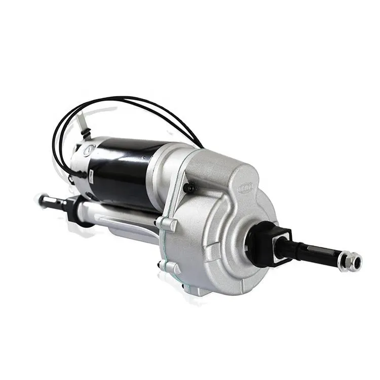 Customized 500W 24V Scooter DC motor transaxle Electric Rear Axle Assembly Transaxle