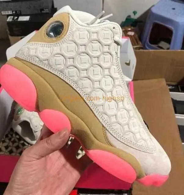 Retro Womens Mens 13s 13 CNY Coin Shoes Chinese New Year Ivory And