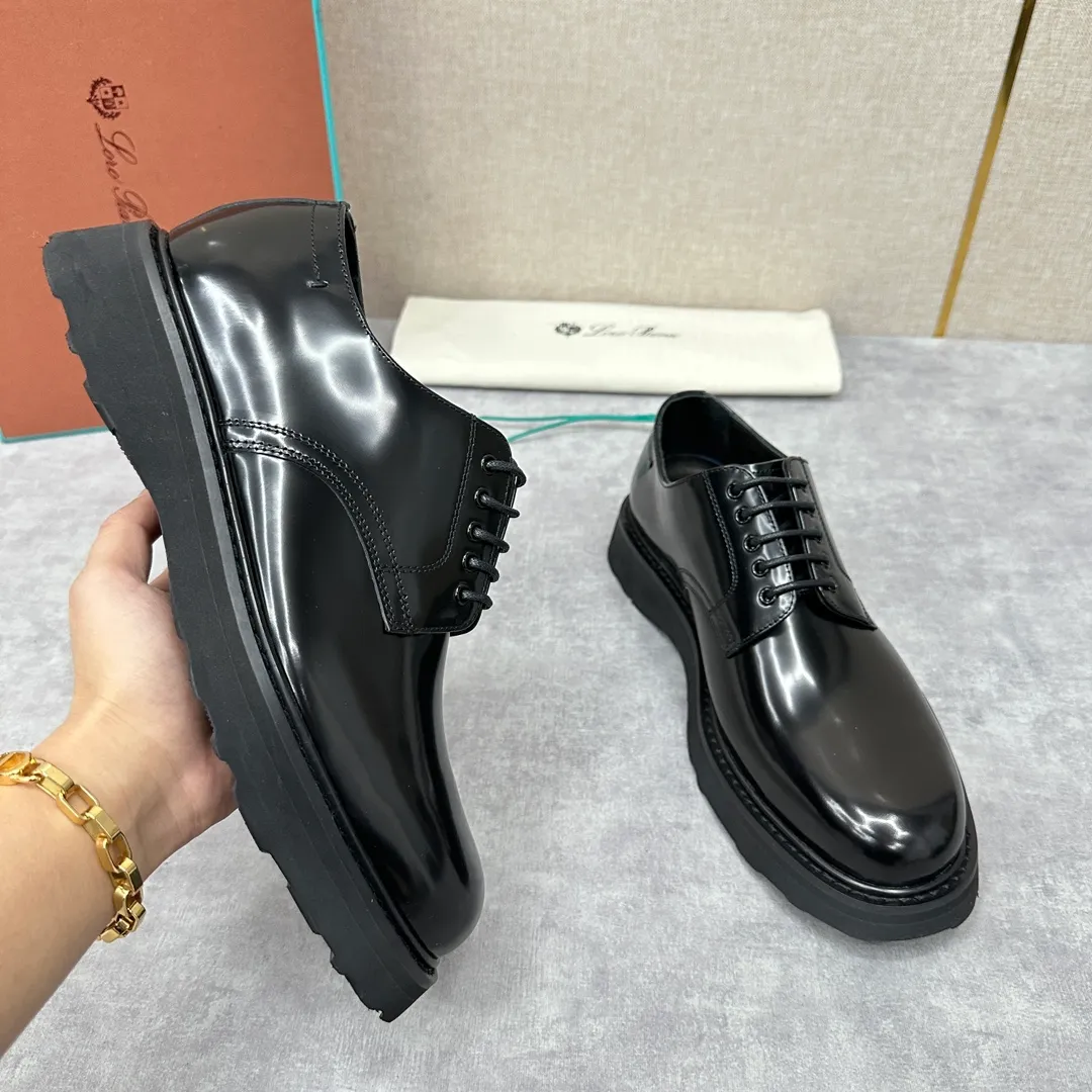 Ny modell underbar herr designer äkta läder loafers skor ~ bra mens designer toppkvalitet loafers skor eu storlek 39-46