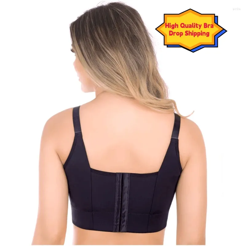 Bras Full Back Coverage Deep Cup Big Size Plus Push Up Fesses Wide