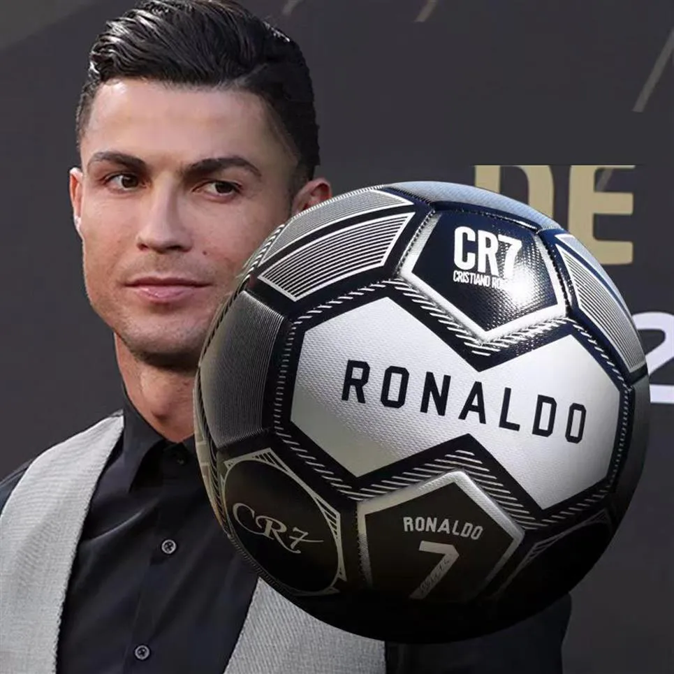 Bola de futebol Crafts Edição Limitada Ronaldo Messis Neymar Tamanho 5 Designer Bola de Treino para Adultos Crianças SIRSOCCER237c