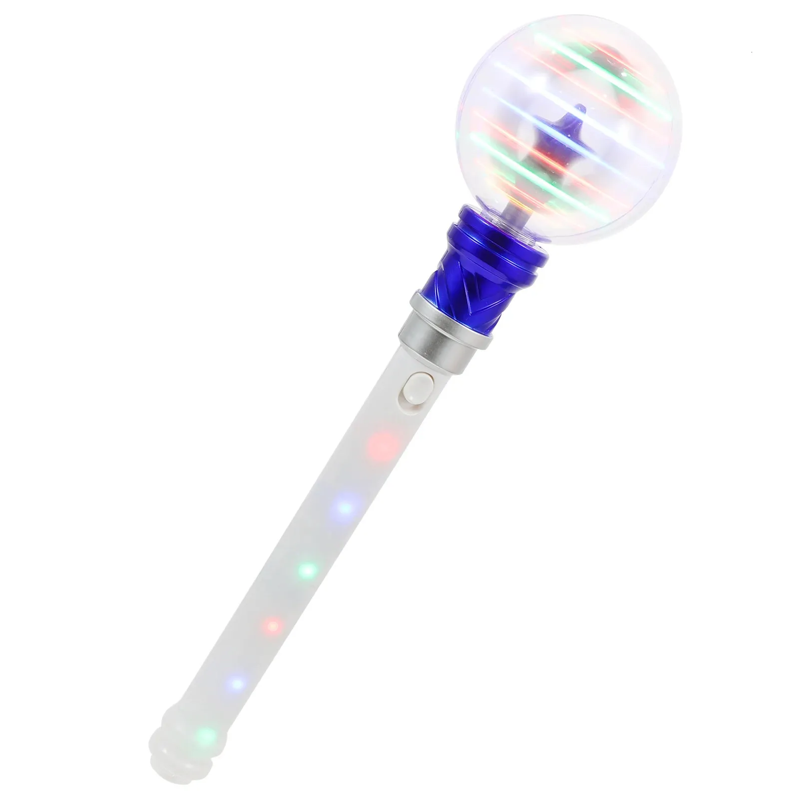 LED Rave Toy LED bâton lumineux princesse clignotant baguette jouets de poche Concert acclamant Tube boule magique lumineuse 231123