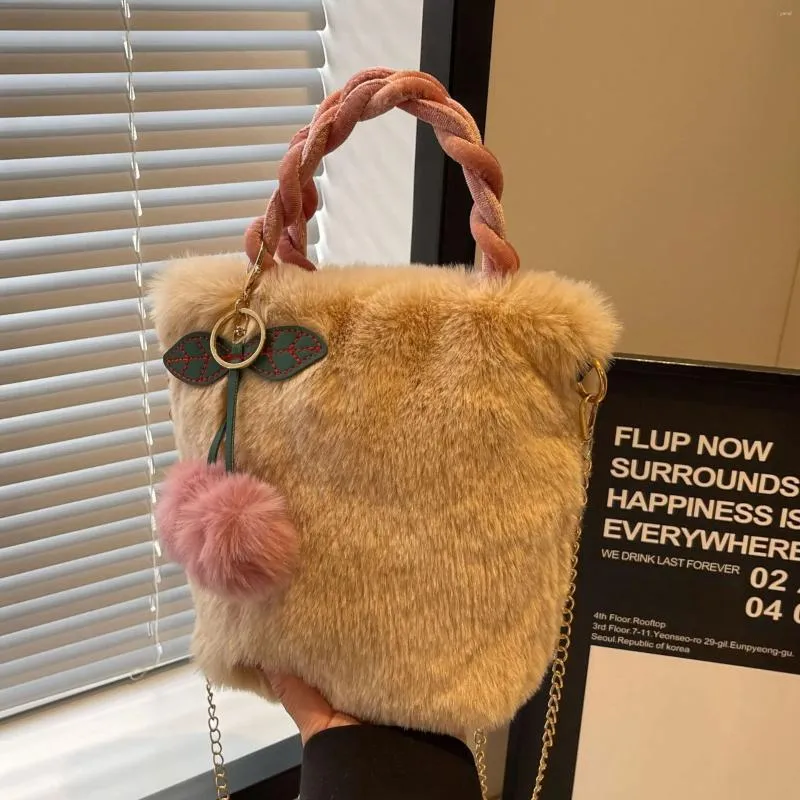 Faux fur purse hotsell