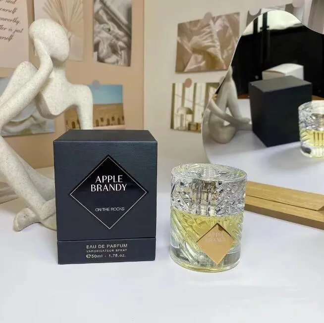 Marka Kilian Parfüm 50ml Aşk Utangaç Olma Apple Brendi Angels 'Paylaşım Sigara Sıcak İyi Kız Kadınlar İçin Kötü Gitti Erkekler Püskürtme Parfum Uzun Aralık Zamanı Koku Top Y