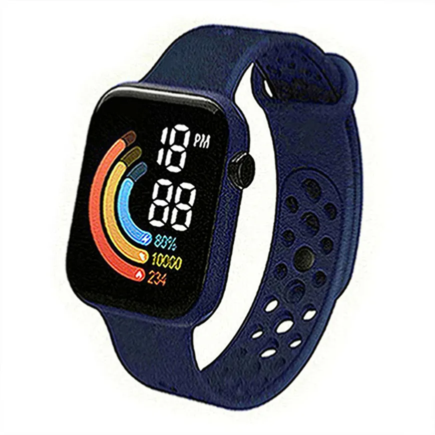 Xiaomi NUOVO Smart Watch Uomo Donna Smartwatch Orologio A LED Orologio  Impermeabile Con Ricarica Wireless Orologio Sportivo Digitale In Silicone  D294 Da 14,01 €