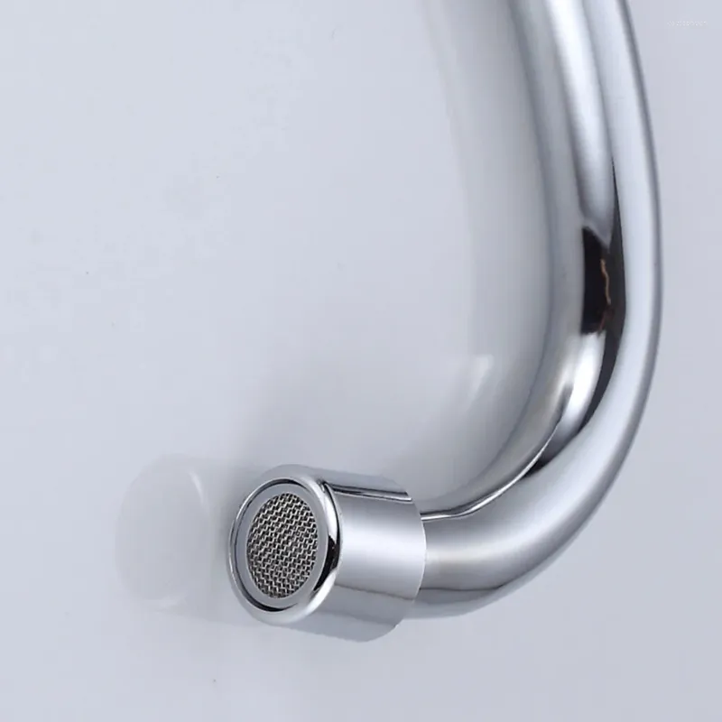 I rubinetti del lavandino del bagno si installano sul rubinetto della cucina da appoggio, in plastica, acciaio resistente alla corrosione, rubinetto singolo per acqua fredda sana