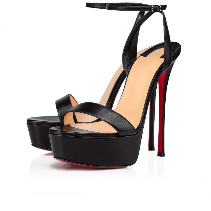 With Box Luxury Red Sole High Heels Red Bottoms Dress Shoes Women Designer Sexy Pointed Toe Pumps So Kate Hot Chick Platform Shoe 10cm 12cm Sandals