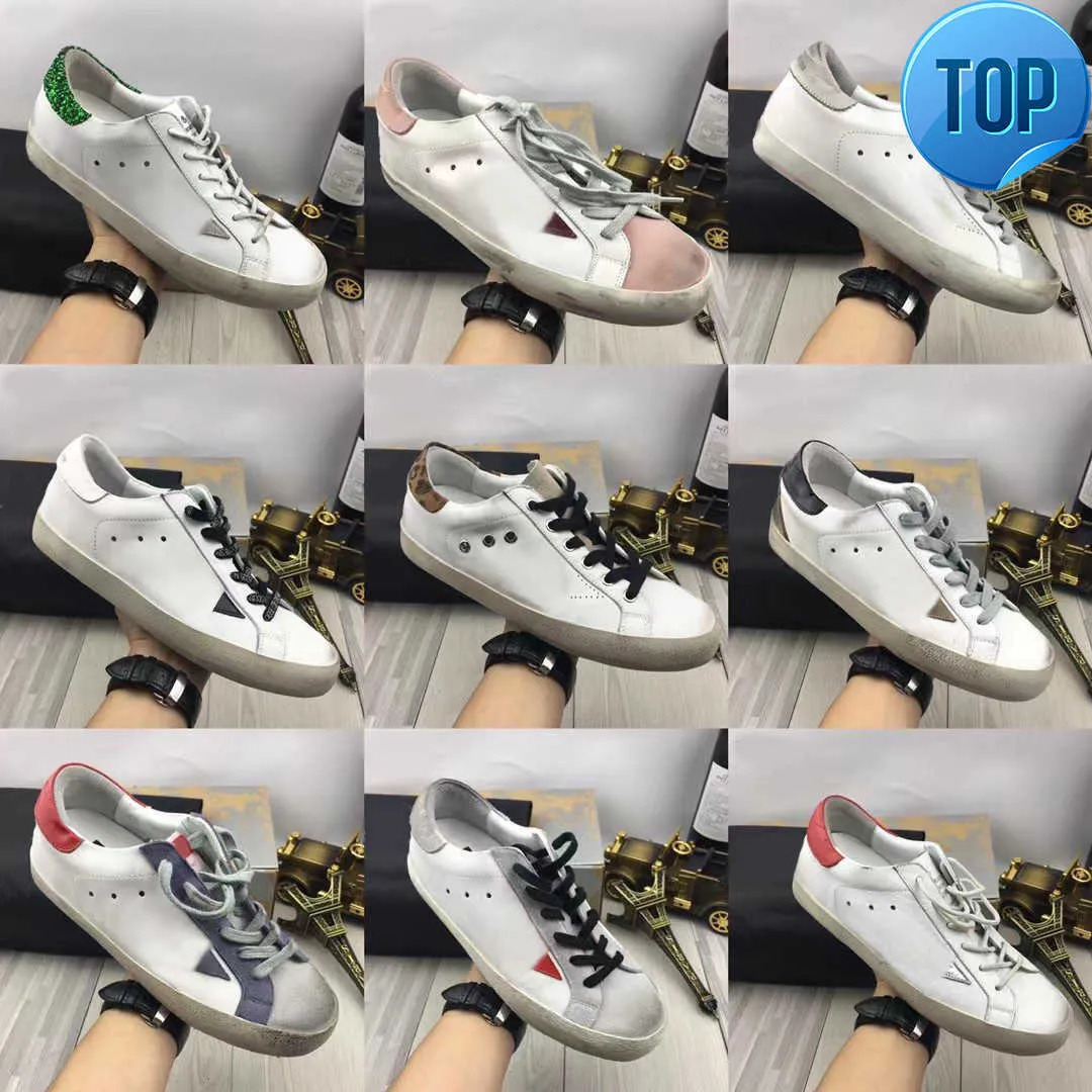 Superstar merk casual schoenen nieuwe release luxe schoenen Italië designer damessneakers Sequin Classic doen oude veterschoenen casual