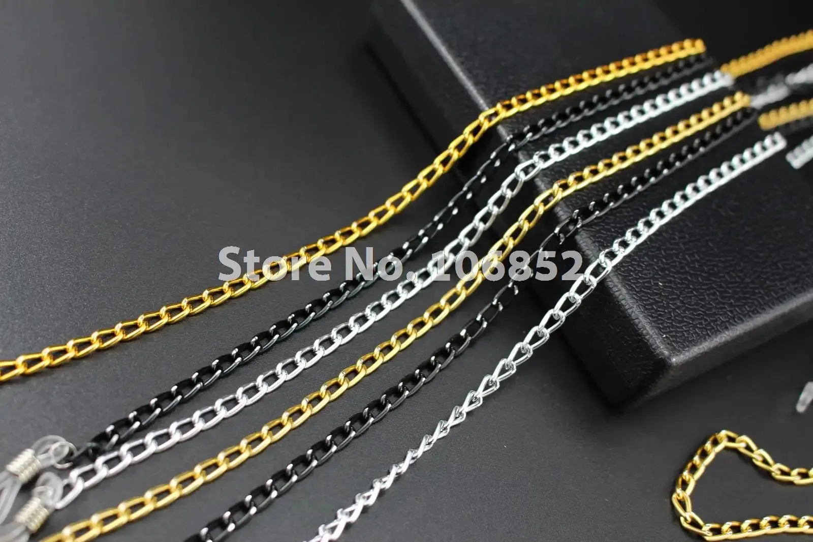 Aluminum Eyeglass Chains 10 Pack - Ultra-Light, Non-Slip Spectacle ...