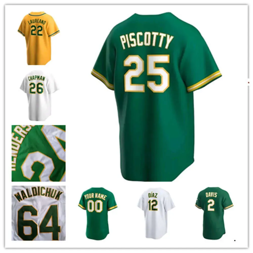 Custom Oakland Hommes Femmes Jeunes Athlétisme 21 Capel Conner 13 Diaz 31 Jeurys Familia 61 Zach Jackson 32 James Kaprielian 5 Kemp 23 Langeliers Baseball Jerseys Nouveau