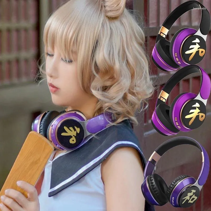 Futo Mononobe Anime Headphones Over Ear Wireless Bluetooth HIFI Hammer