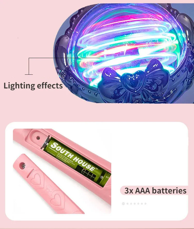 LED Rave Toy Flash Stick Plastic Magic Wand for Kids Ages 7-12 with ...