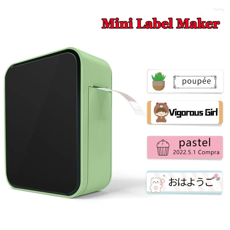 MarkLife P15 Thermal Label Printer Mini Portable Stickers Maker Roll Paper 2D Printers PO Printing Machine